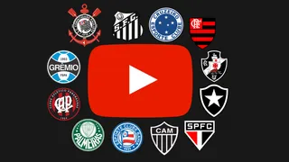 Clubes do Brasileirão no topo do Youtube: Palmeiras e Corinthians lideram