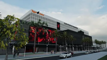 Athletico avança em pintura da Ligga Arena; veja fotos e vídeos