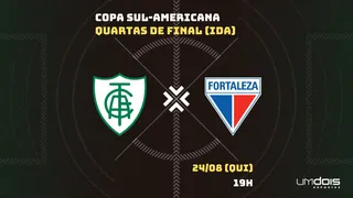 América-MG x Fortaleza: Escalações prováveis, como assistir, data e horário