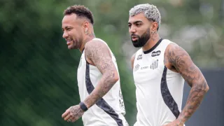 Neymar e Gabigol na Arena? Confira a provável escalação do Santos