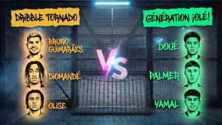Bruno Guimarães ou Yamal? Vote e decida o grande campeão da Batalha dos Craques!