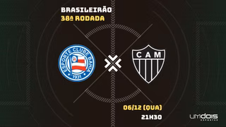 Bahia x Atlético-MG: escalações prováveis, como assistir, data e horário