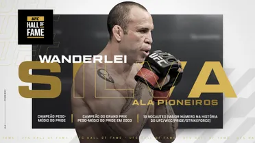 Wanderlei Silva entra para o Hall da Fama do UFC