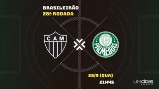 Atlético-MG x Palmeiras: veja onde assistir ao vivo, horário, escalações e arbitragem