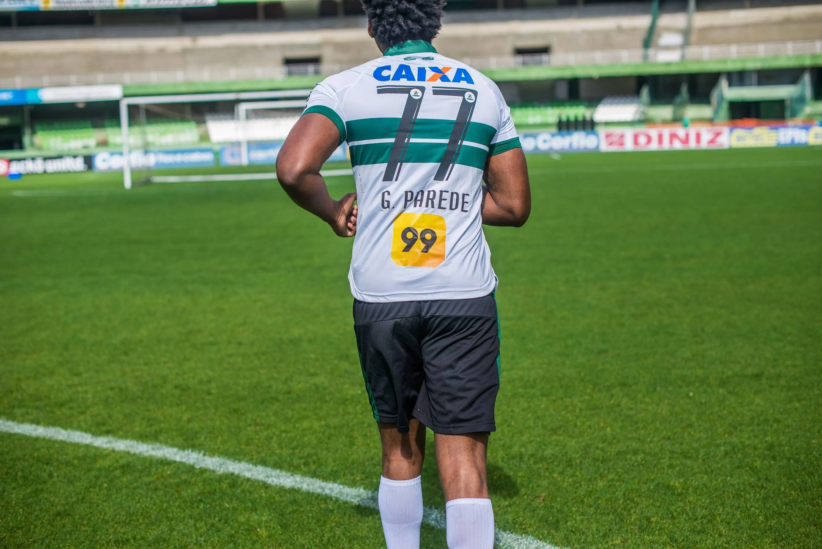 Novo patrocinador do Coritiba na camisa.