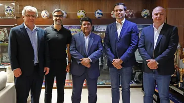 Dirigentes do Coritiba visitam presidente da CBF: “Momento de aproximação”