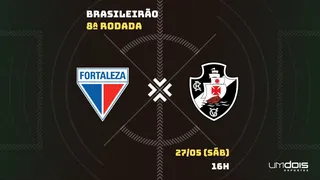 Fortaleza x Vasco: onde assistir, horário, escalações e arbitragem