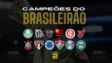 Qual time tem mais títulos do Brasileirão? Veja o ranking