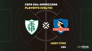 América-MG x Colo-Colo: Escalações prováveis, como assistir, data e horário
