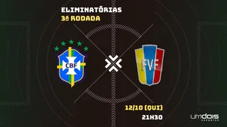 Brasil x Venezuela: Escalações prováveis, como assistir, data e horário
