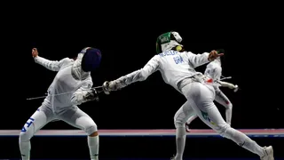 Nathalie Moellhausen inicia luta por medalha na esgrima nesta sexta (23)