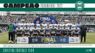 Baixe o pôster do Coritiba campeão do Campeonato Paranaense 2022