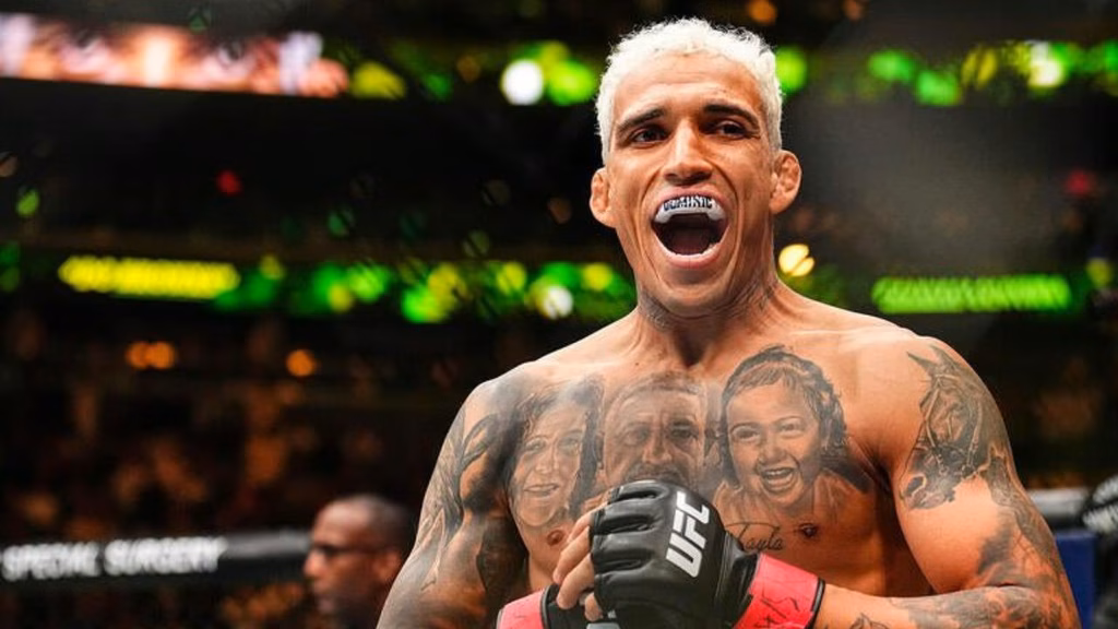 Charles Oliveira no UFC. Foto: Reprodução