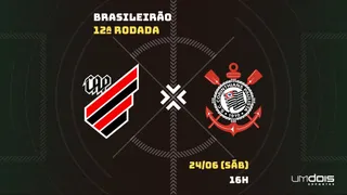 Athletico x Corinthians: onde assistir, horário, escalações e arbitragem