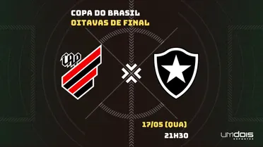 Athletico x Botafogo: Escalações prováveis, como assistir, data e horário