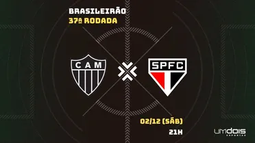 Atlético-MG x São Paulo: escalações prováveis, como assistir, data e horário