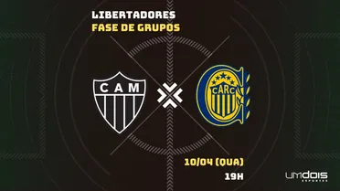 Atlético-MG x Rosario Central: escalações prováveis, como assistir, data e horário