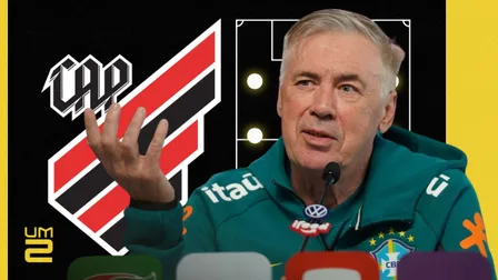 Notícias do Athletico hoje: Ancelotti elogia joia do Furacão