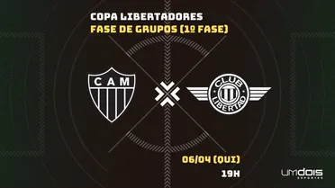 Atlético-MG x Libertad: escalações prováveis, como assistir, data e horário