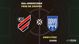 Athletico x Rayo Zuliano: Escalações prováveis, como assistir, data e horário