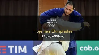 Programação da Olimpíada nesta quinta (29) e sexta (30); o que assistir, canais e horários