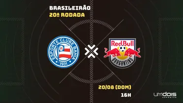Bahia x Bragantino: Escalações prováveis, como assistir, data e horário