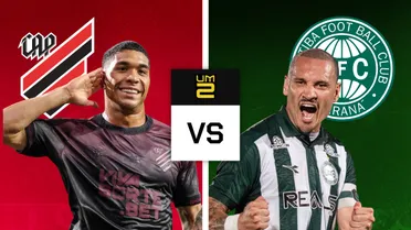 Athletico x Coritiba: Veja como foi o tempo real do Atletiba