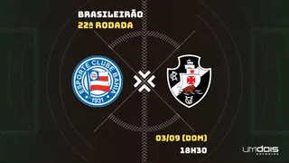 Bahia x Vasco: Escalações prováveis, como assistir, data e horário