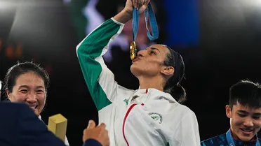 Após ouro, argelina vai acionar a Justiça por ataques durante  a Olimpíada de Paris