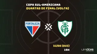 Fortaleza x América-MG: Escalações prováveis, como assistir, data e horário