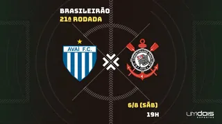 Avaí x Corinthians: onde assistir ao vivo, horário, escalações e arbitragem