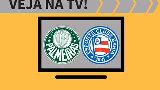 Palmeiras x Bahia ao vivo: saiba como assistir ao jogo na TV