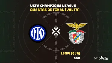 Inter x Benfica: Escalações prováveis, como assistir, data e horário