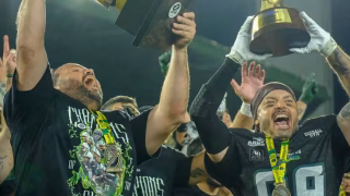 Coritiba Crocodiles completa missão por irmãos perdidos em acidente e vence tetra do Brasil Bowl