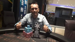 Líder do ranking crava etapa histórica do Circuito Resenha do Poker