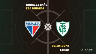 Fortaleza x América-MG: onde assistir, horário e escalações