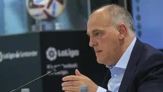 Presidente da LaLiga diz apoiar perda de pontos no Espanhol em casos de racismo