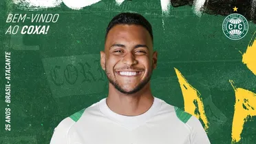 Coritiba apresenta segundo atacante na janela