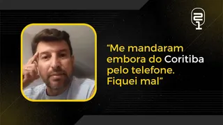 Demissão do Coritiba levou Tcheco à depressão: “Não conseguia assimilar”