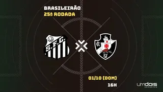 Santos x Vasco: Escalações prováveis, como assistir, data e horário