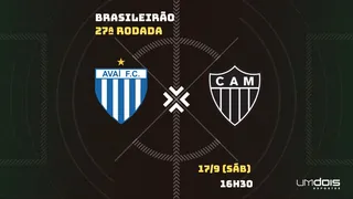 Avaí x Atlético-MG: veja onde assistir ao vivo, horário, escalações e arbitragem
