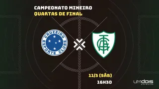 Cruzeiro x América-MG: Escalações prováveis, como assistir, data e horário