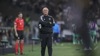 Felipão se irrita e ironiza pergunta sobre desempenho do Atlético-MG