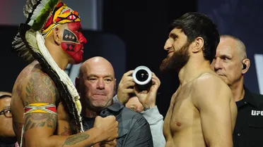 Ankalaev minimiza nocaute e desafia Poatan para trilogia no UFC