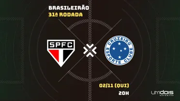 São Paulo x Cruzeiro: Escalações prováveis, como assistir, data e horário