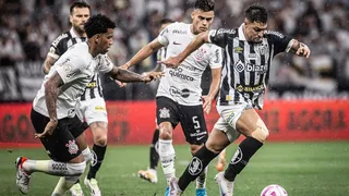 Corinthians e Santos empatam em clássico com gol contra e pênalti nos acréscimos