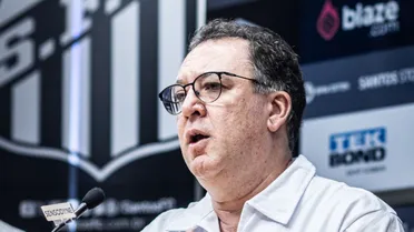 Presidente diz que Santos teve ‘buraco’ de R$ 65 milhões