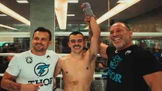 Thor Silva segue os passos do pai Wanderlei Silva e busca brilhar no MMA