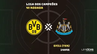 Borussia x Newcastle: escalações prováveis, como assistir, data e horário