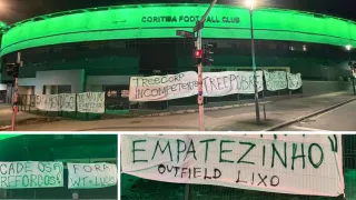 “SAF de mendigo”: Torcida do Coritiba protesta, detona crise e cobra saída de dirigentes